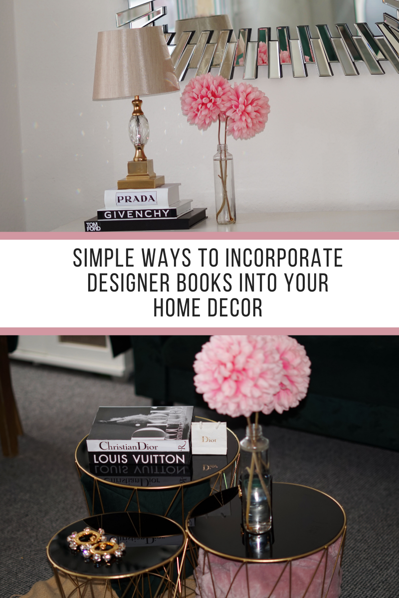 SIMPLE WAYS TO INCORPORATE DESIGNER BOOKS INTO YOUR HOME DECOR